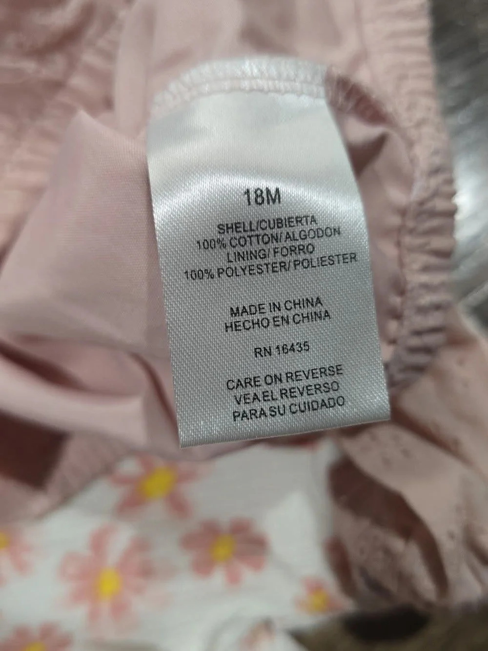 Kenzie Baby Girl Floral Dress Set with Light Pink Jacket Sz 18 Months NEW